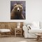 Stupell Industries Surprised Bear Portrait Canvas Wall Art Design by Rod Lawrence